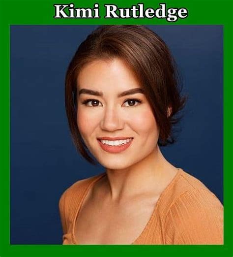 kimi rutledge|Kimi Rutledge Wikipedia, Age, Height, Net Worth, Contact & FAQs